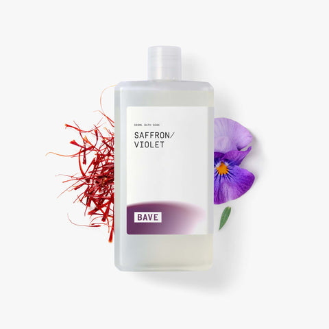 SAFFRON VIOLET BATH SOAK