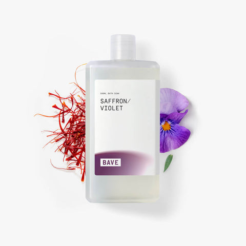 SAFFRON VIOLET BATH SOAK