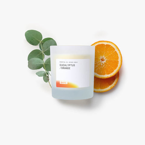 EUCALYPTUS ORANGE CANDLE