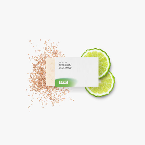 BERGAMOT CEDARWOOD SALT SOAP
