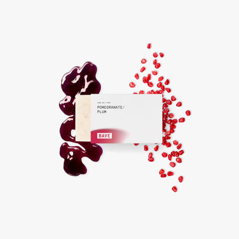 POMEGRANATE PLUM SALT SOAP